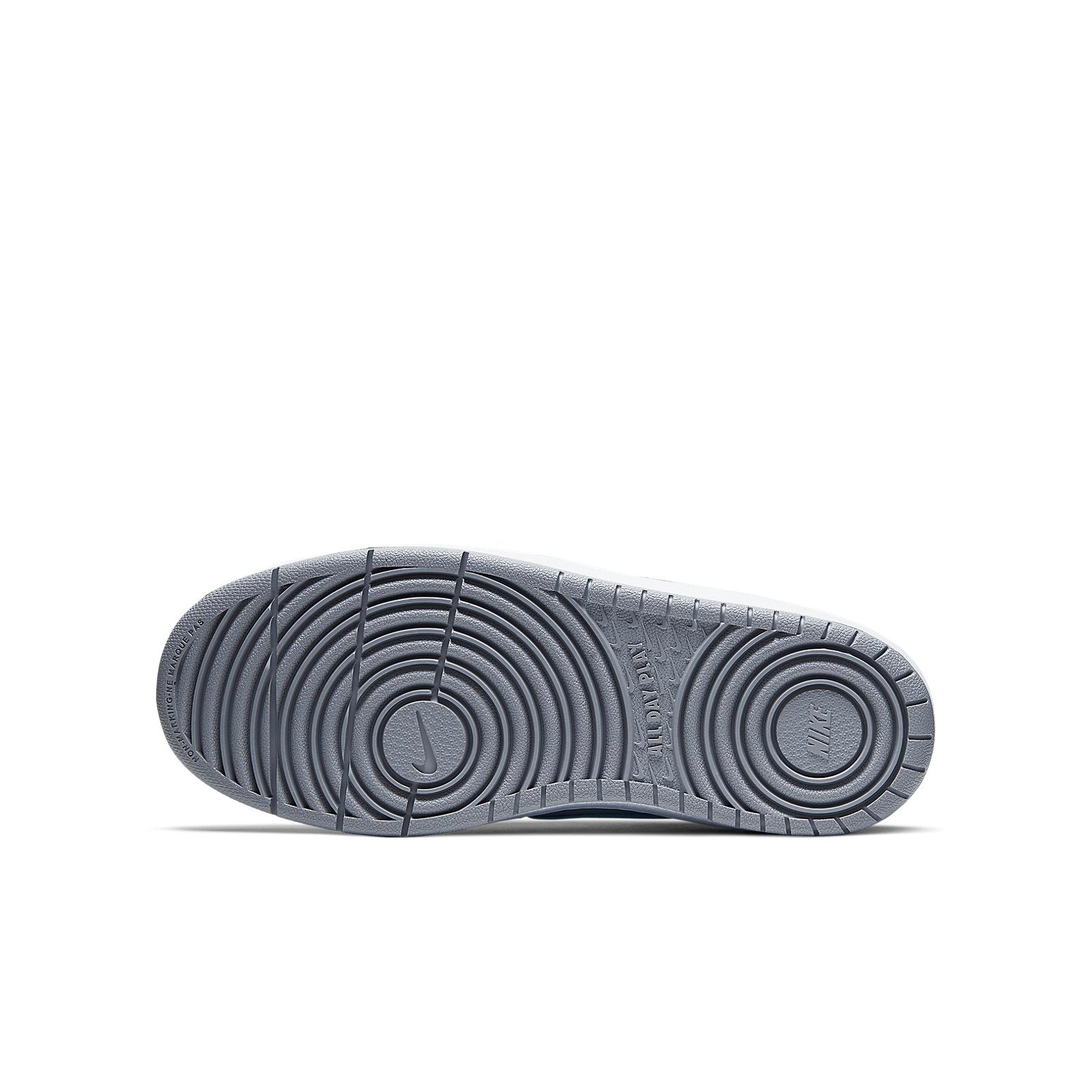 (GS) Nike Court Borough Low 2 'Grey Blue' CK0593-001