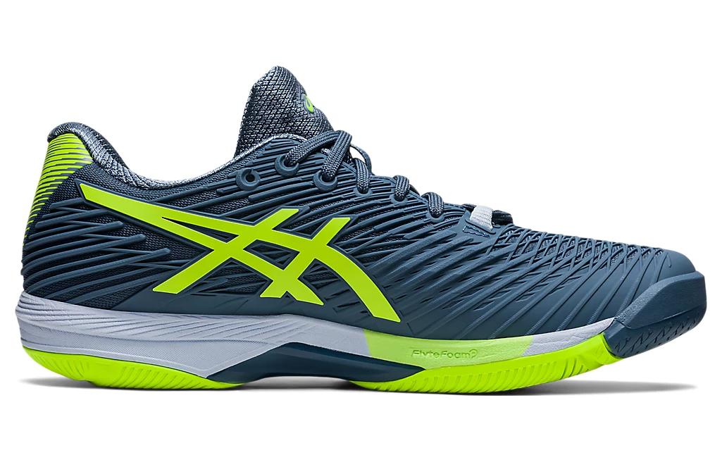 ASICS Solution Speed FF 2 'Steel Blue Hazard Green' 1041A182-402