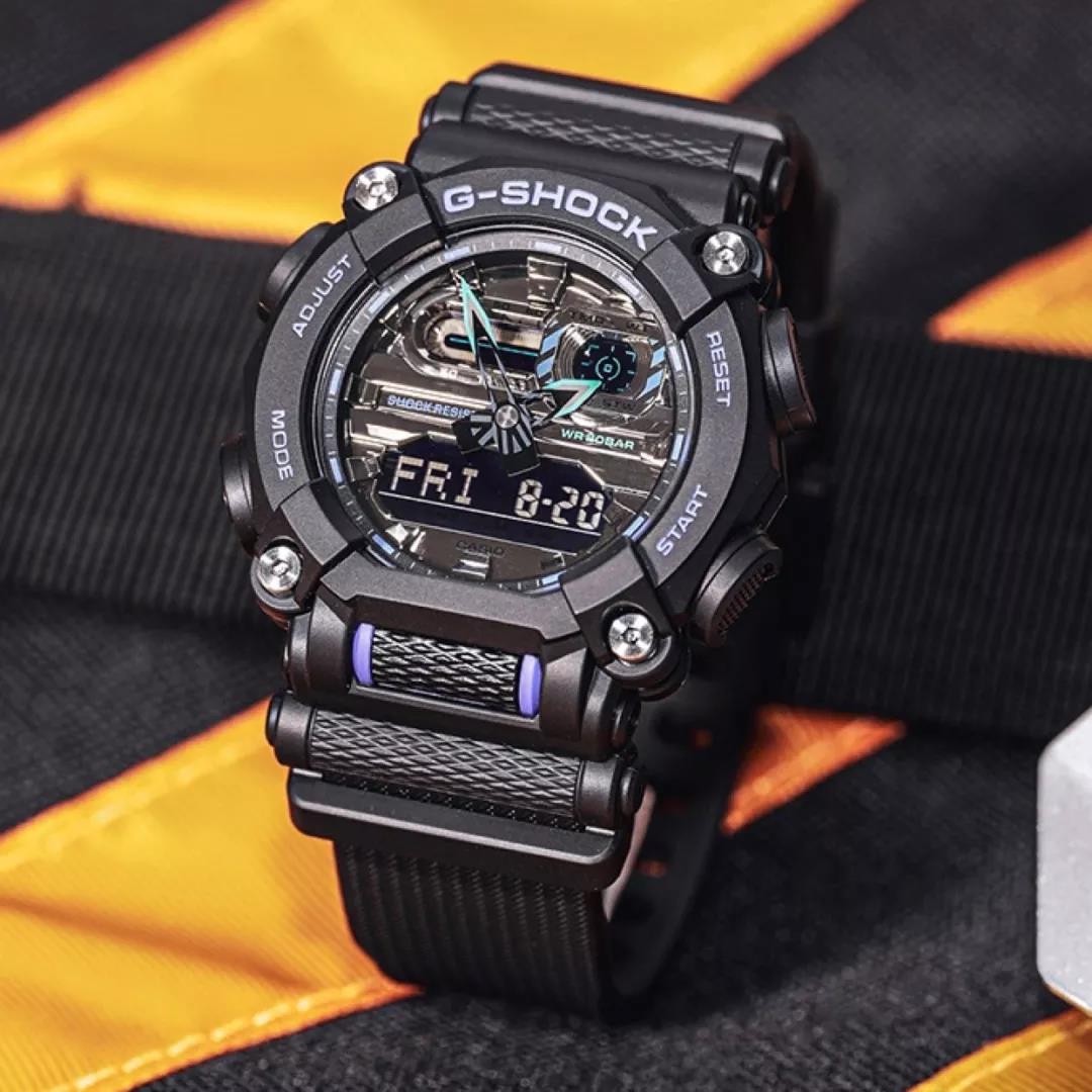 CASIO G-Shock Analog-Digital 'Black' GA-900AS-1APR