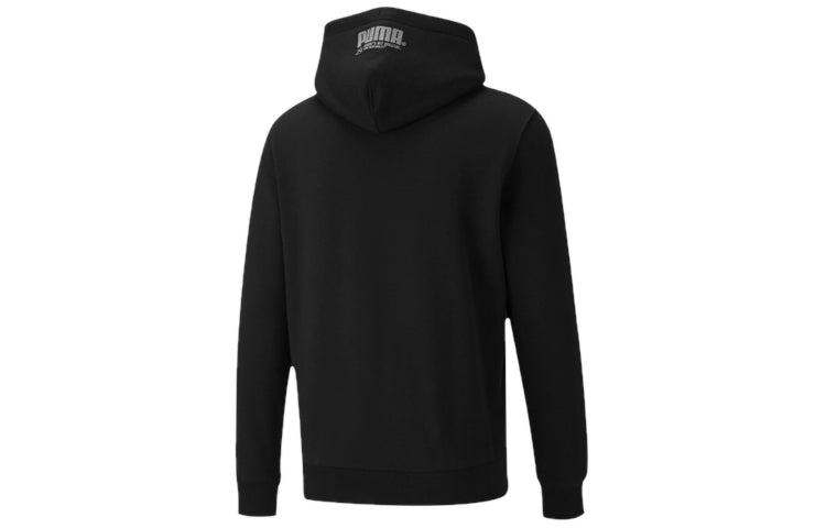 PUMA Tfs winterize logo Printing Reflective Casual Unisex Black 599348-01