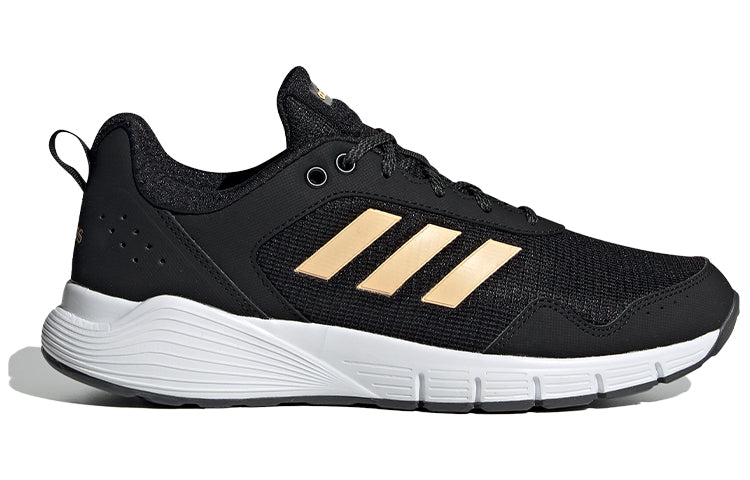 (WMNS) adidas neo Fluidcloud Neutral 'Black Yellow' FU6936