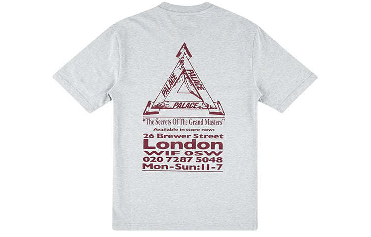 Men's PALACE Grand Master Short Sleeve light grey P15TS023