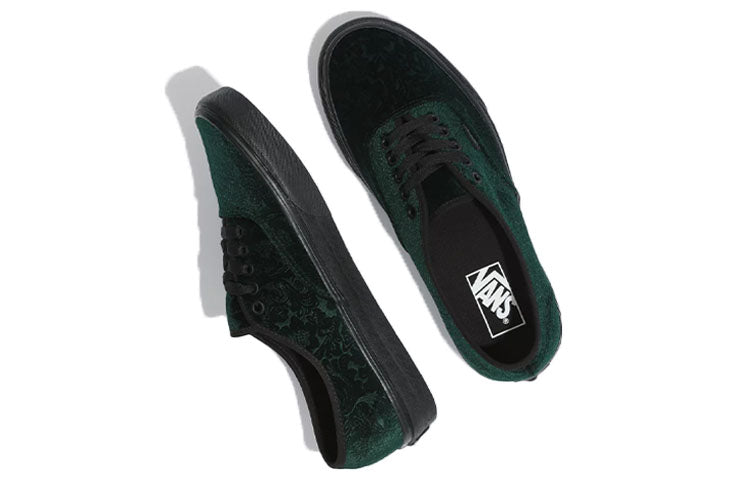 Vans Velvet Authentic 'Green Black' VN0A5KRD8E8