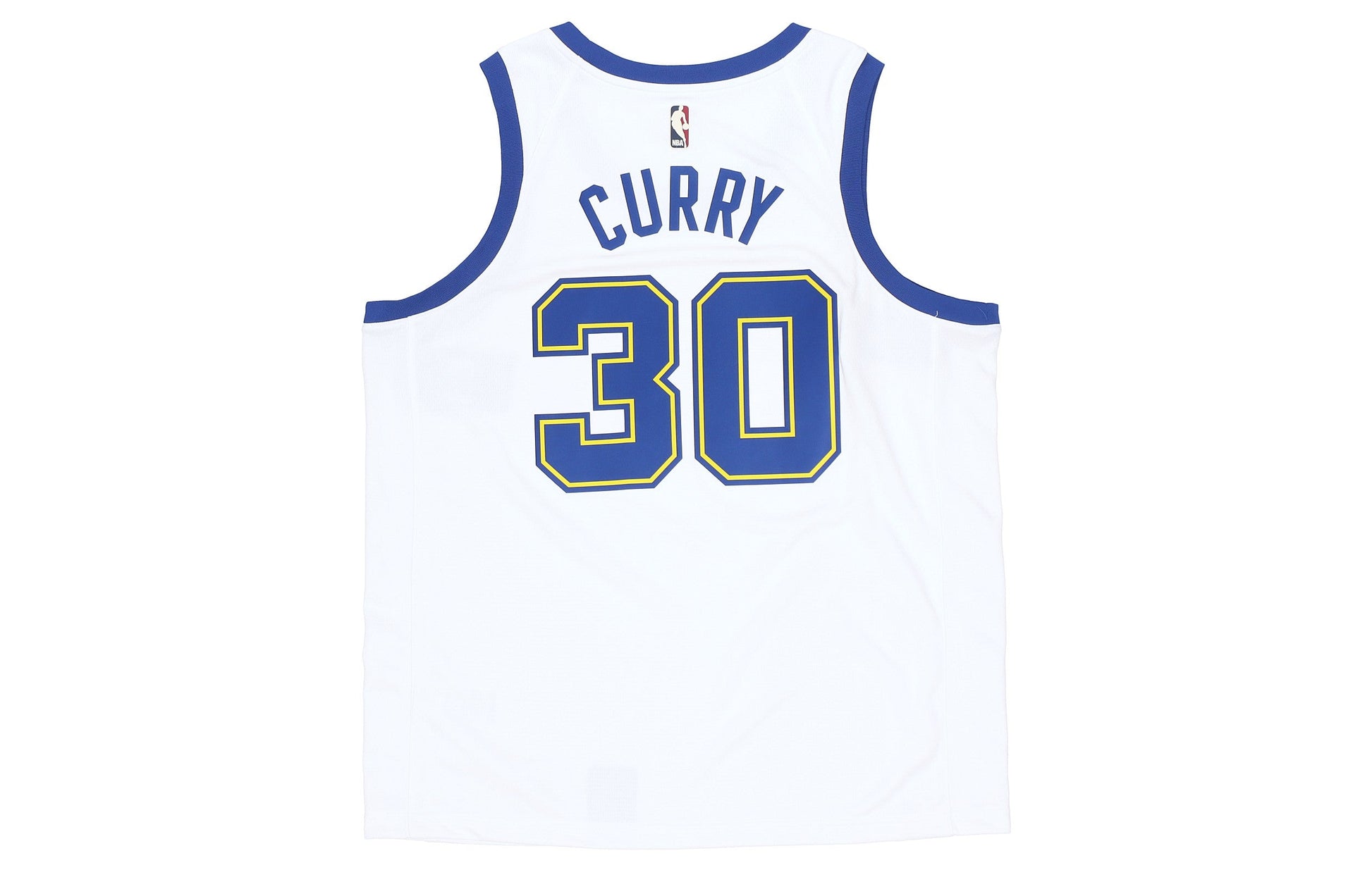 Nike Golden State Warriors Curry 30 White Hardwood Classic Swingman Jersey 904152-100