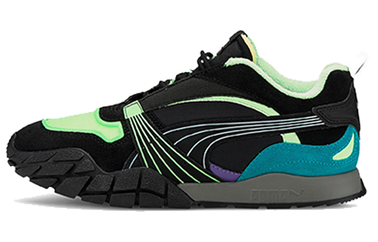 (WMNS) PUMA Kyron Bonfires 'Black Elektro Green' 373916-03