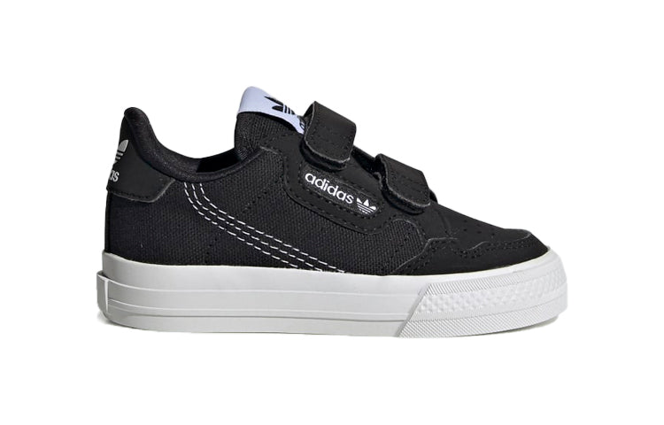 (TD) adidas Continental Vulc 'Black White' EG9101