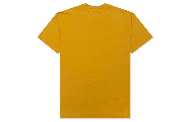 COMME des GARCONS PLAY Heart Logo Tee 'Yellow' AZ-T212-051-5