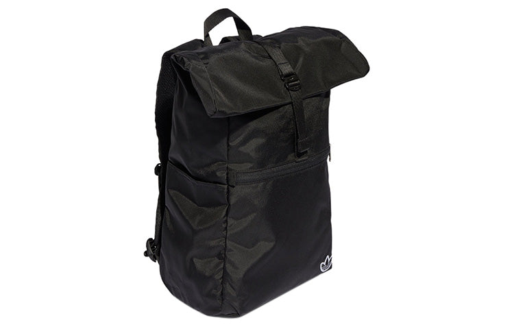 adidas Premium Essentials Roll-Top Backpack 'Black' IJ0766