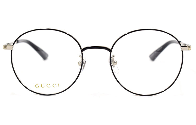 Gucci Series Eyeglasses Men's Black/Silver GG0862OA-003