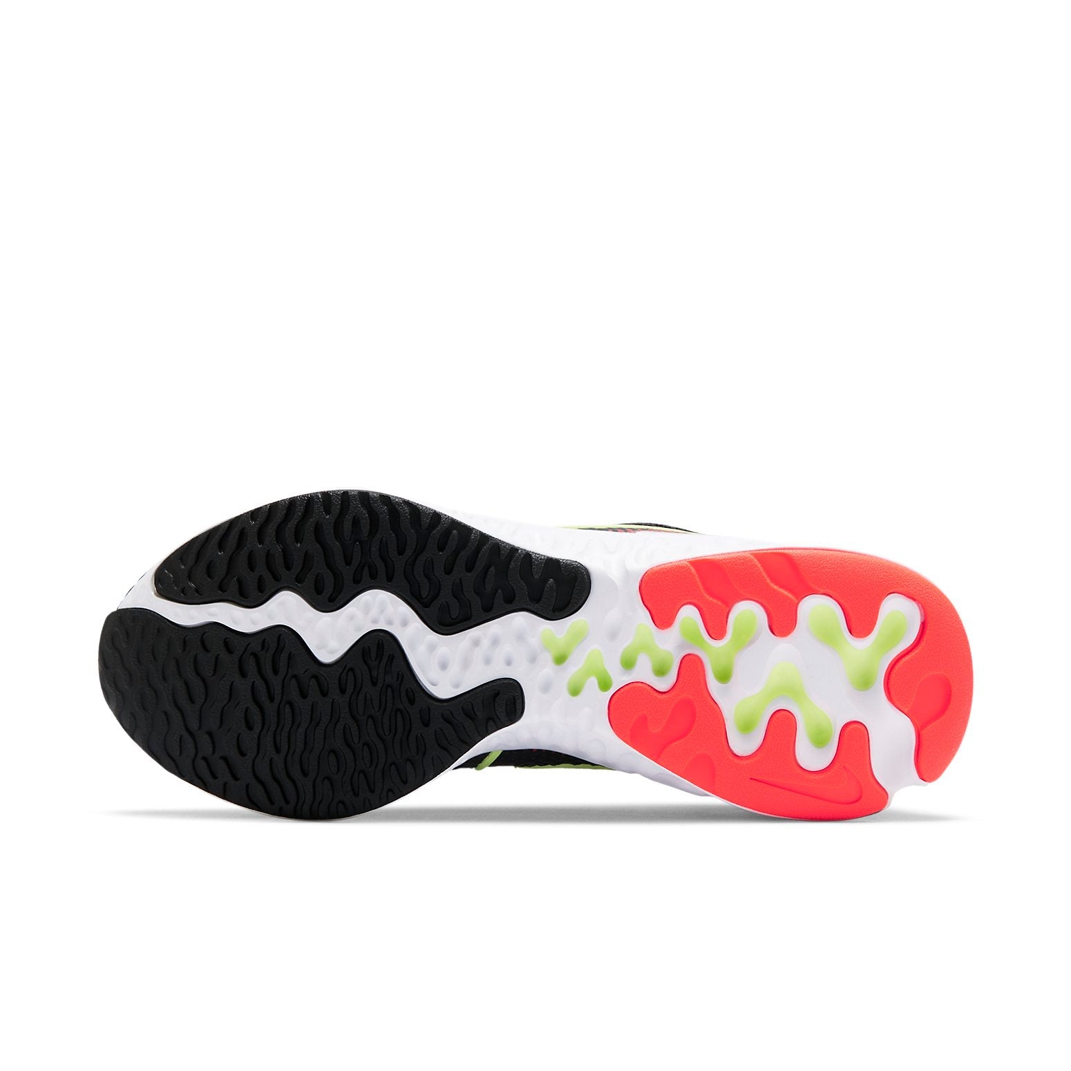 (WMNS) Nike Renew Run 'Black Volt Glacier Ice' CK6360-009