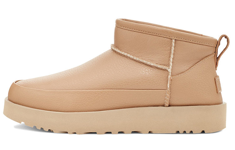 (WMNS) UGG Classic Sugar Ultra Mini 'Sand' 1121618-SAN