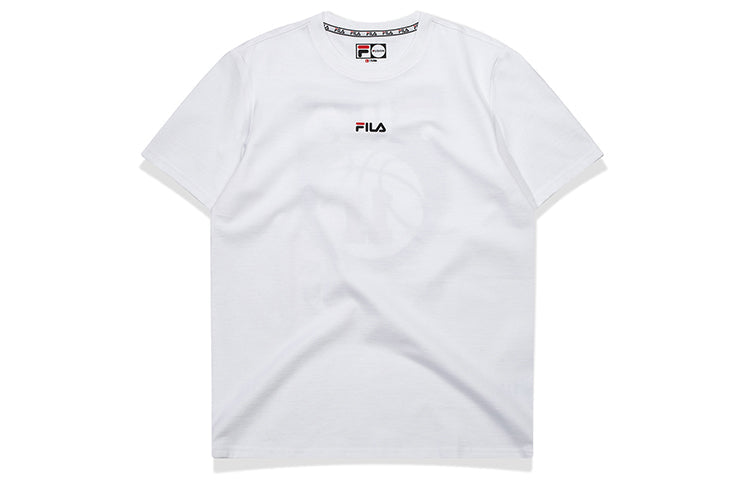 FILA FUSION Athleisure Casual Sports Short Sleeve White T11M032109F-WT