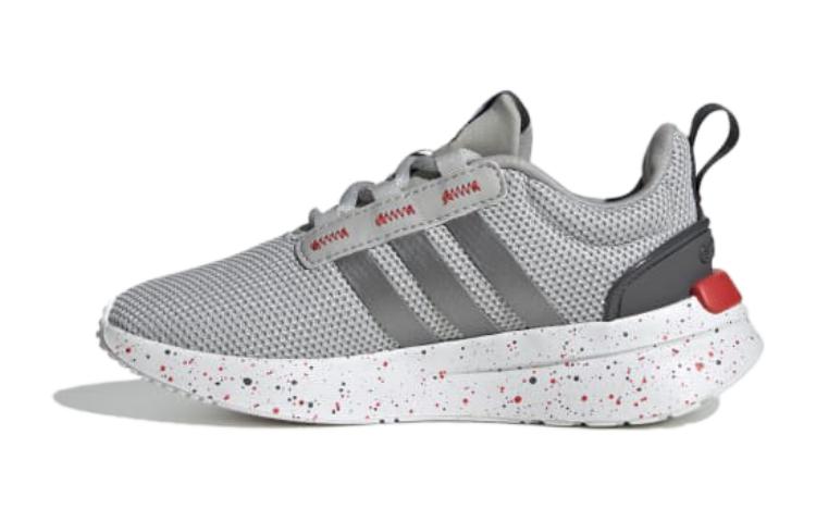 (GS) adidas Racer TR21 'Grey Red Speckled' HP6171