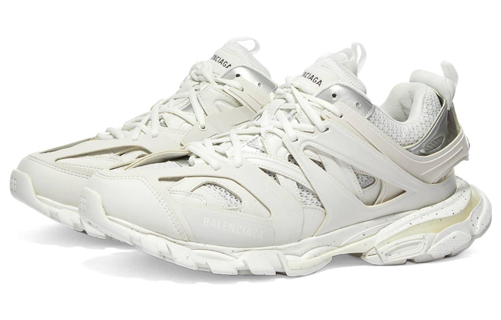 Balenciaga Track Sneakers with Recycled Sole 'Light Grey mesh and nylon' 542023W3FE39000