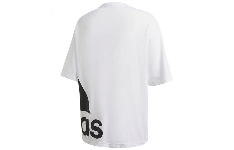 adidas M Mh Boxbos Tee Side Large Logo Short Sleeve White FR6608