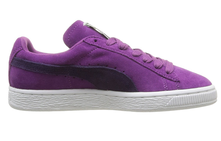 (WMNS) PUMA Suede Classic Shoes Purple/Black 355462-03