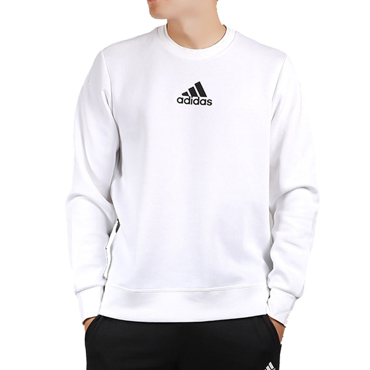 Men's adidas Pullover Knit White FJ0253
