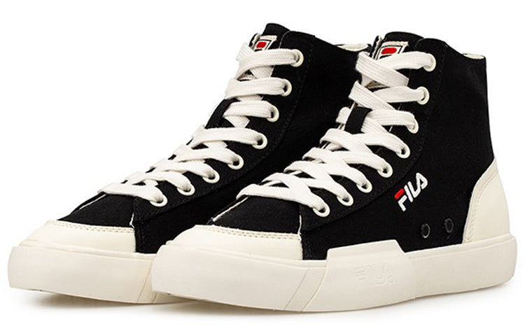 Fila Block High High Top Canvas Sneakers Black/White T12M034404FBK