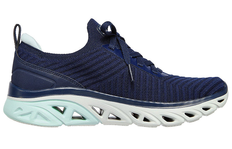 (WMNS) Skechers Summits Cool Dash 'Blue White' 149553-NVAQ