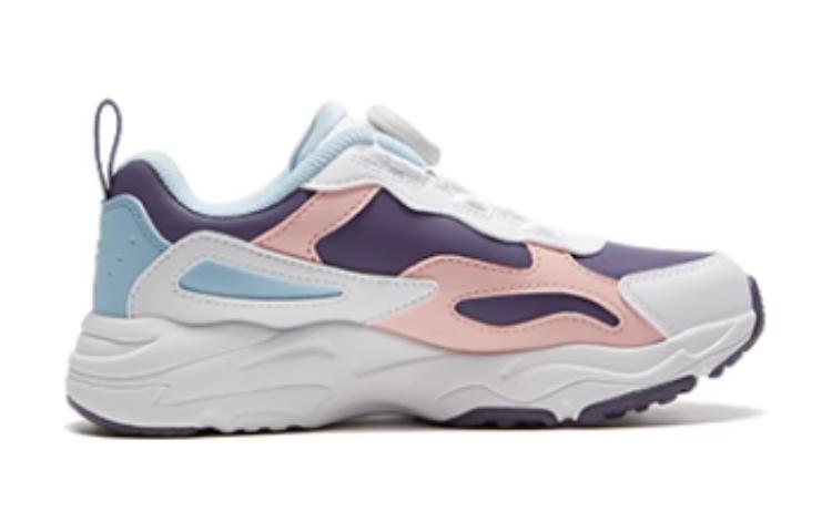 (GS) FILA Classic Sport Shoes 'White Pink Blue' K15B341191PWP
