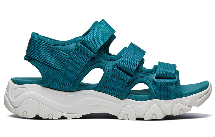 (WMNS) Skechers D lites 2.0 Fashion Leisure Sandal Blue/Green 88888342-TEAL