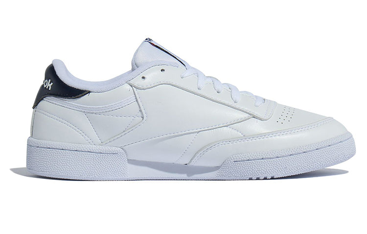 Reebok Club C 85 Gray White Low Tops Skateboarding Shoes 'White Grey' FZ4438