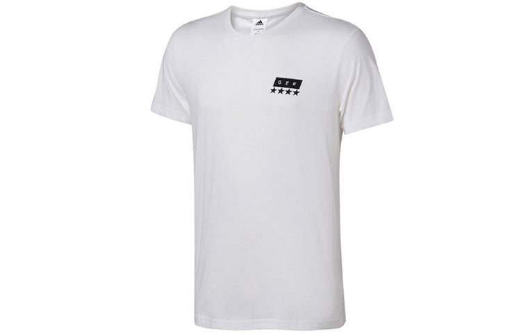 adidas DFB German Football Association 18/19 T-Shirt 'White' CE1724