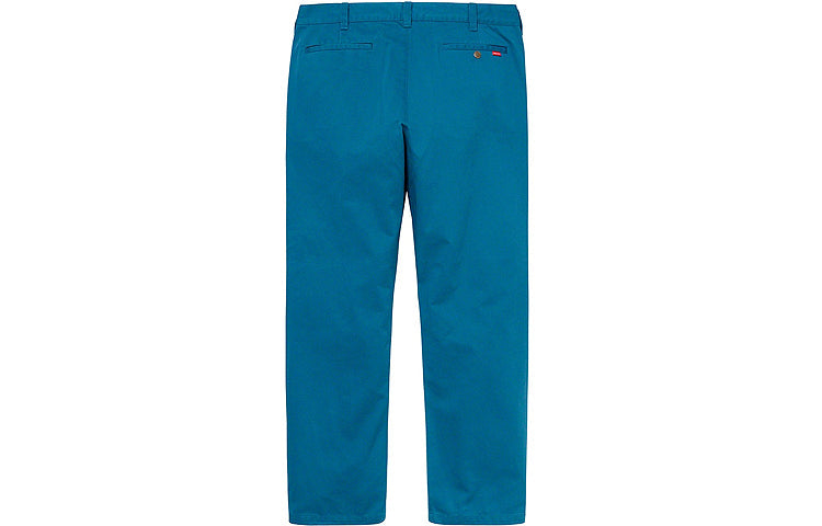 Supreme FW19 Week 1 Work Pant Long Pants Unisex Blue SUP-FW19-127