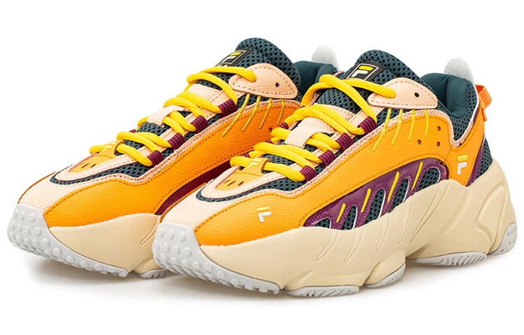 (WMNS) Fila Ade Low-top Yellow/Green/Purple T12W031106FBK