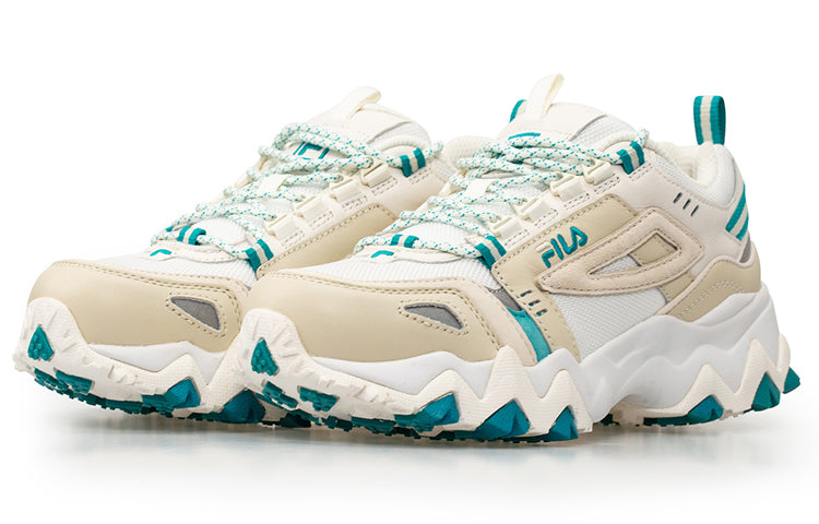 (WMNS) Fila Fellow Running Shoes Brown/White/Green T12W031101FSW