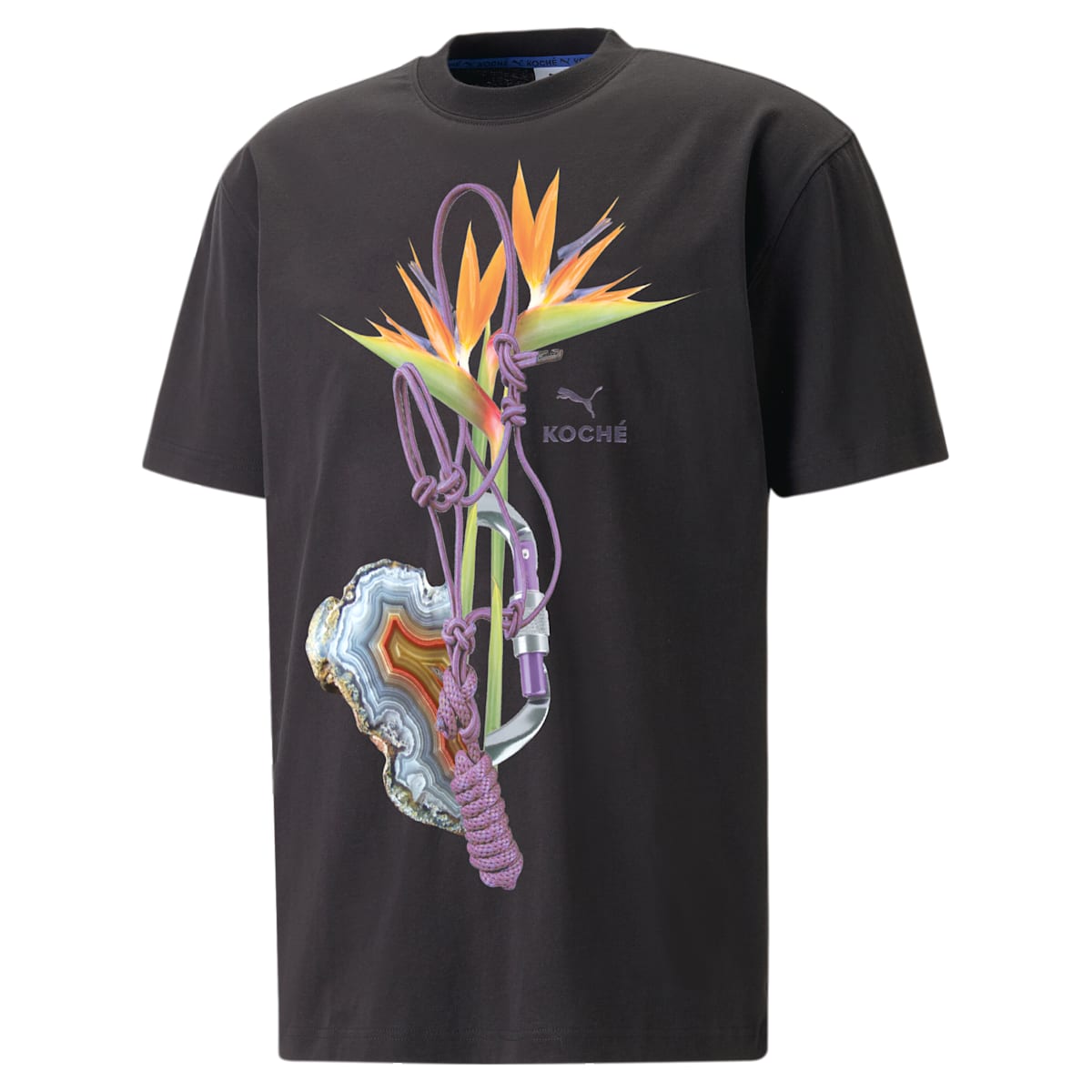 PUMA x Koche Graphic T-Shirt 'Black' 538804-01