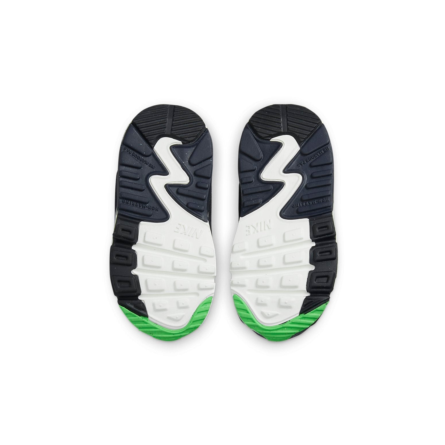 (TD) Nike Air Max 90 Leather SE 'Black Scream Green' DN4378-001