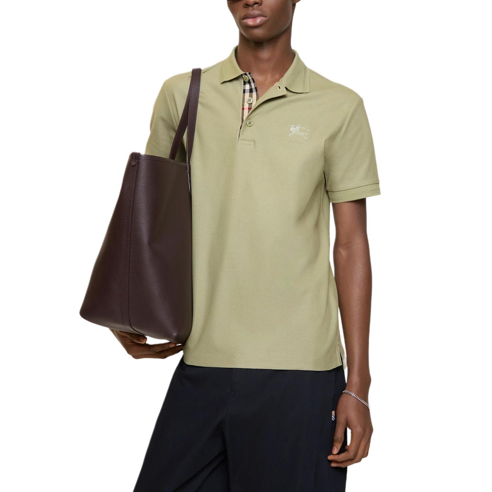 Burberry 26 Cotton Polo Shirt 'Green' 81189531