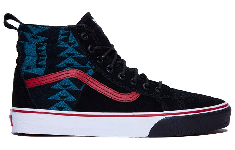 Vans All Nations Skate Jam x SK8-HI 46 DX 'Black Blue Red' VN0A4JFFBLK
