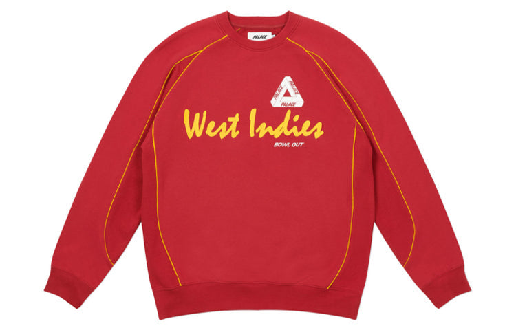 PALACE Alphabet Sports Round Neck Unisex Red PAL-FW20-214