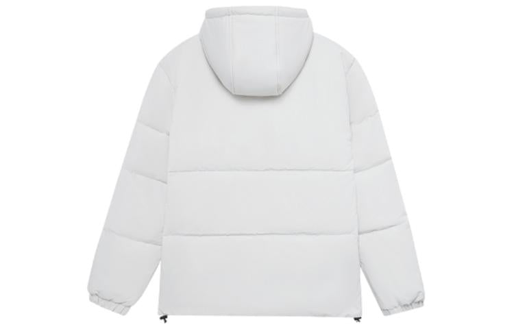 New Balance Logo Puffer Down Jacket Asia Sizing 'White' AMJ23340-GYM