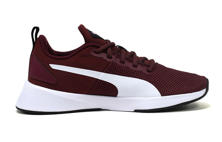 (GS) PUMA Flyer Runner White/Red 192928-14