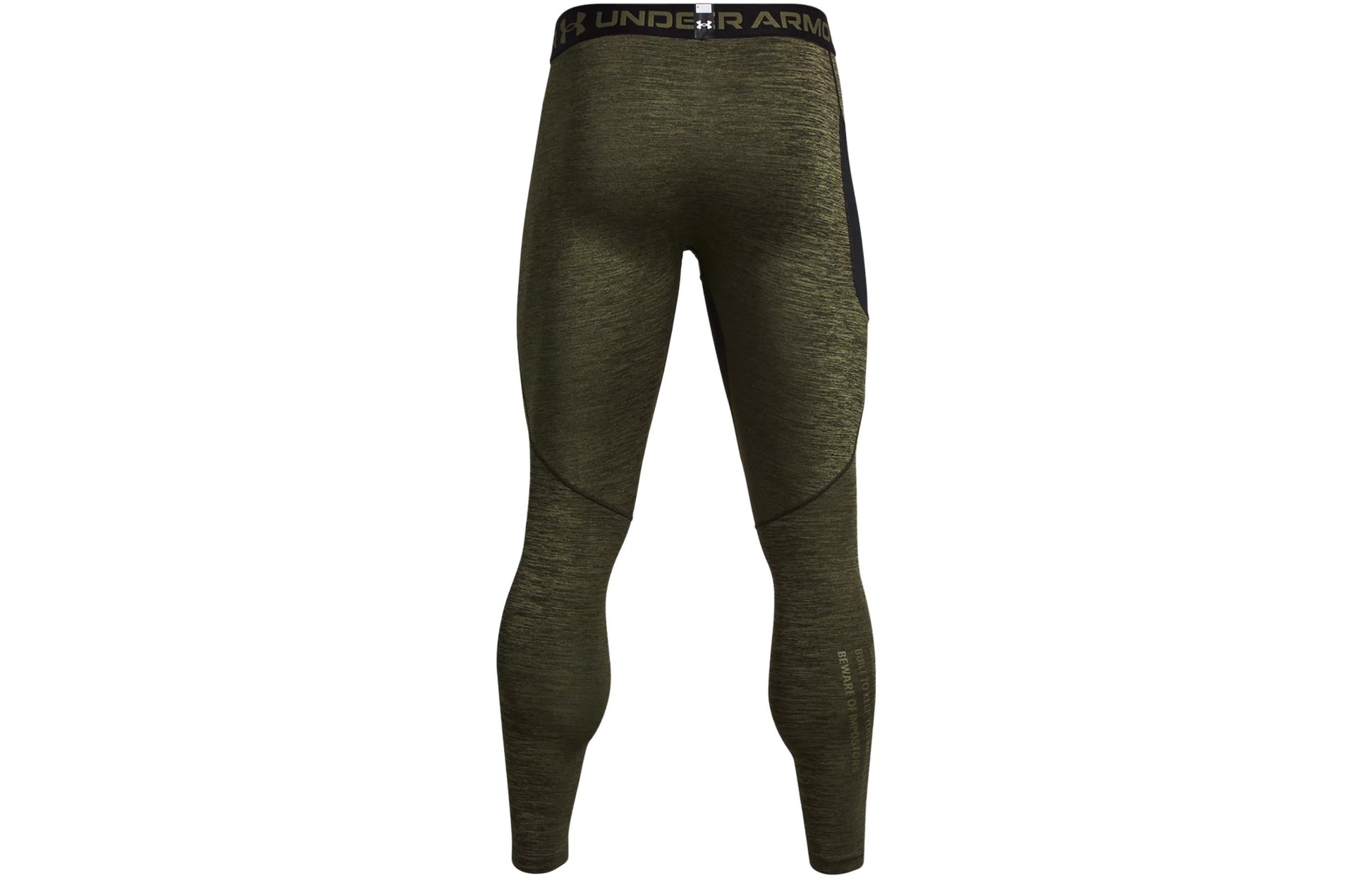 Under Armour ColdGear Twist Leggings 'Green' 1379821-390