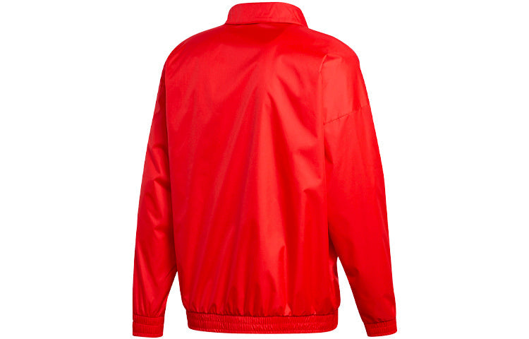 adidas originals 3D Trefoil Track Top 3D Casual Jacket Red GE6248