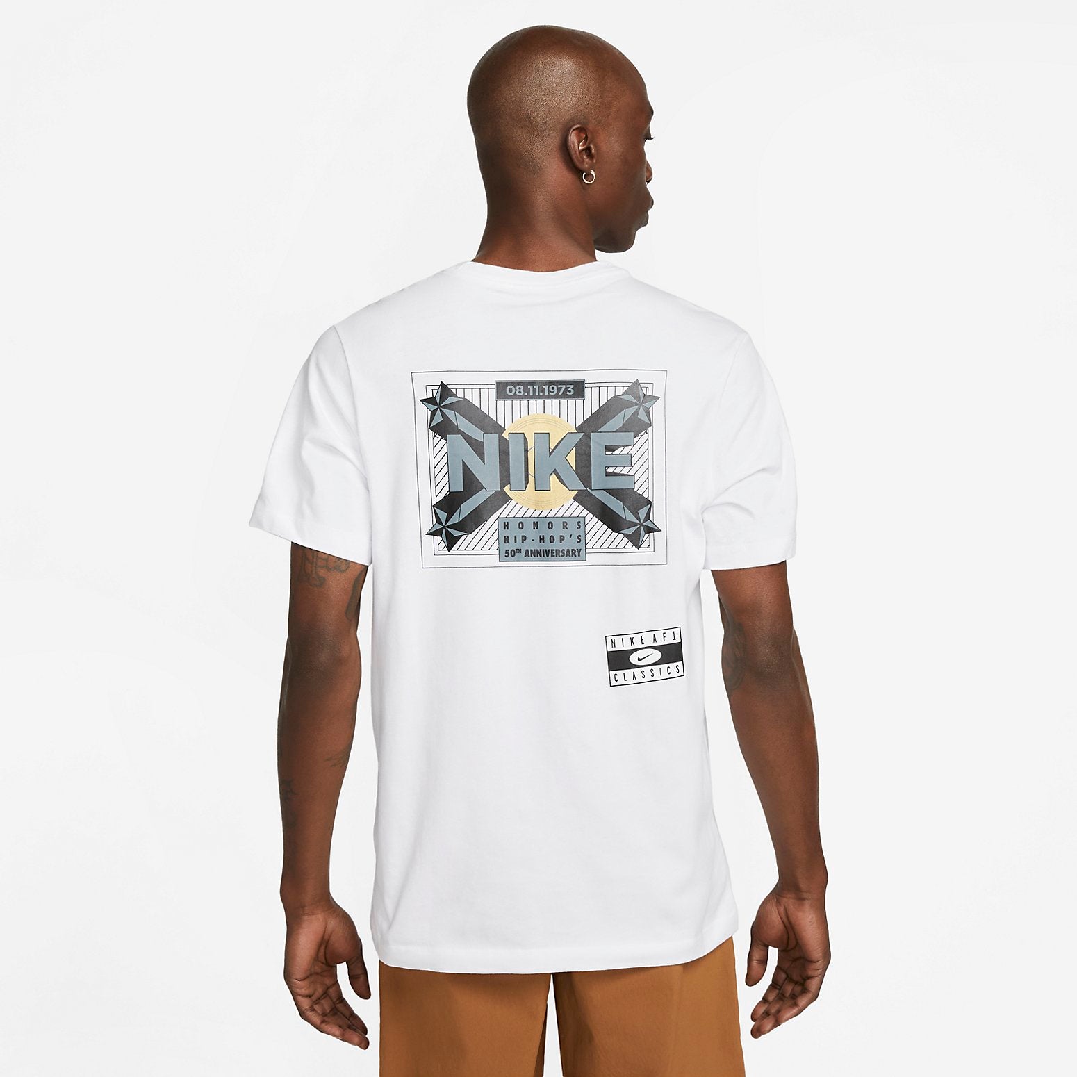Nike Hip-Hop T-Shirt 'White' FB9772-100