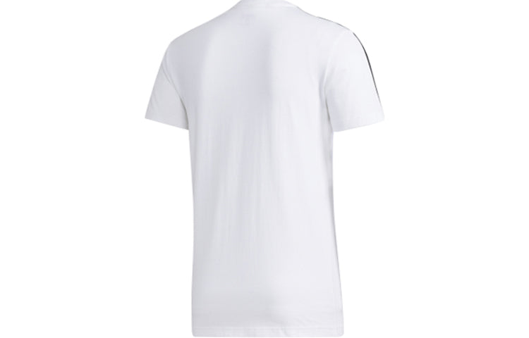 adidas Neo Panda 3-Stripes Graphic T-Shirts 'White Red' GK1551