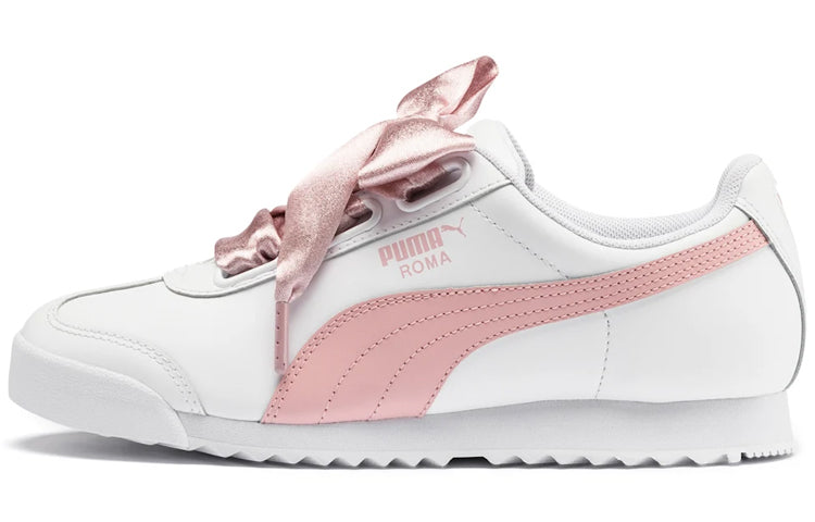 (WMNS) PUMA Roma Heart Metallic 'White Pink' 370401-01