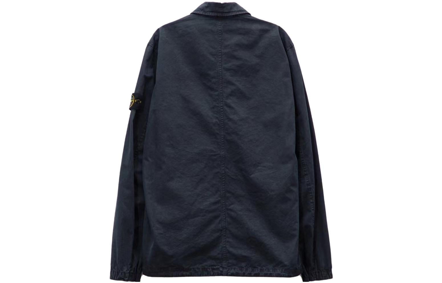 STONE ISLAND Old Effect Overshirt 'Navy Blue' 7915102WN-V0120