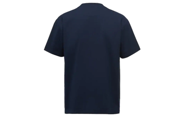 Men's PRADA Elastic Short Sleeve Navy Blue UJN396-1JEY-F0124-S-202