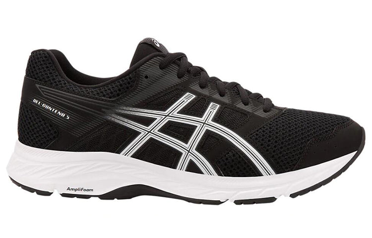 ASICS Gel-Contend 5 4E Wide 'Black White' 1011A252-001