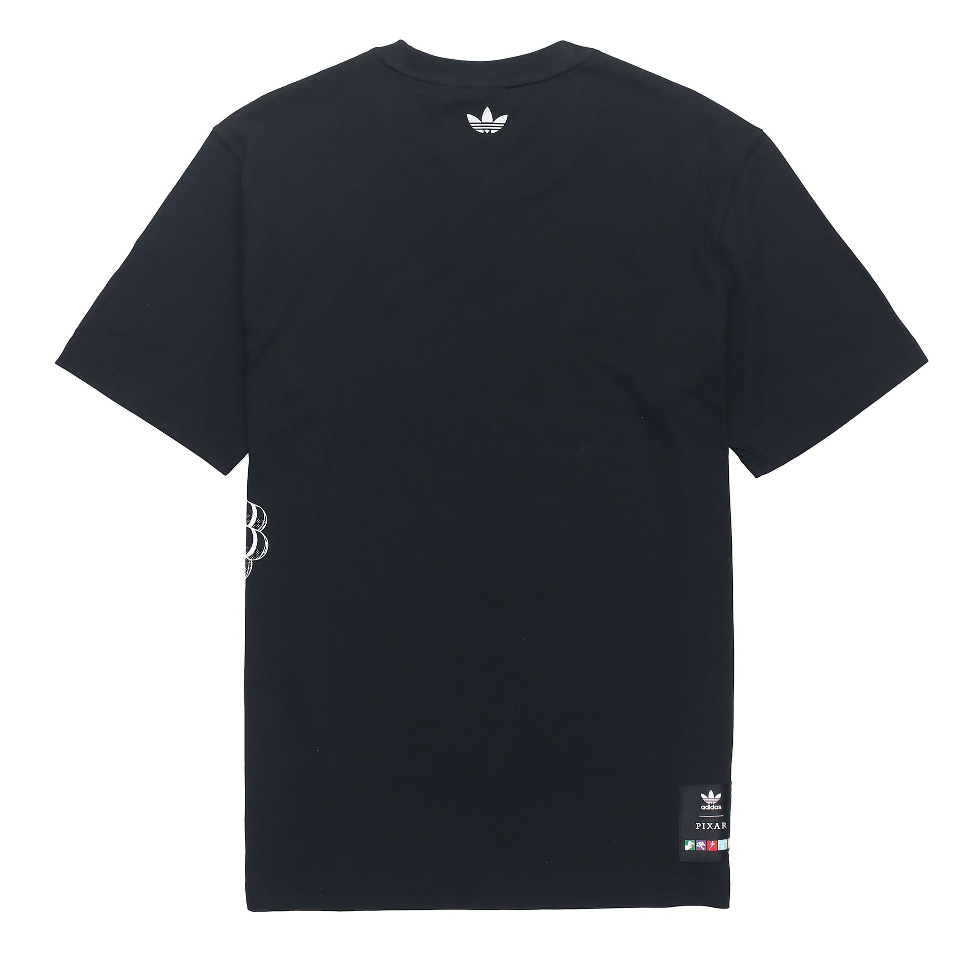 adidas originals x PIXAR Crossover Logo Printing Round Neck Short Sleeve Black HD9083