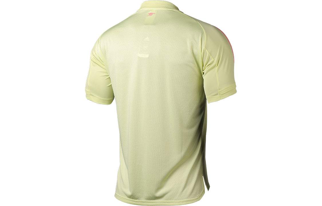 adidas Arsenal Training Jersey Soccer/Football Short Sleeve Yellow FQ6189