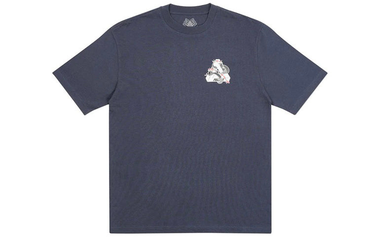 PALACE Hesh Mit Fresh Logo Short Sleeve Unisex Navy Blue PAL-FW20-08