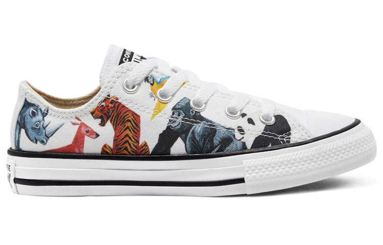 Converse Older Kids' Science Class Chuck Taylor All Star Low Top 'White Black Red' 668462C