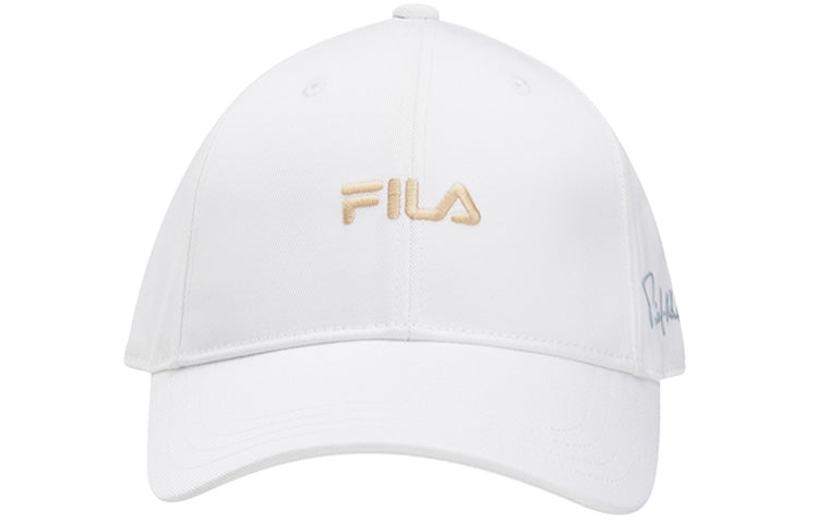 Men's FILA Logo Casual White Baseball Cap F13M118201F